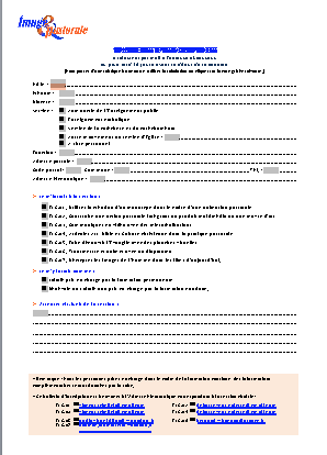 Démarches : inscription
